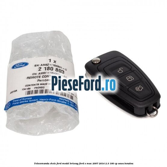 Telecomanda cheie Ford model briceag Ford S-Max 2007-2014 2.3 160 cp SEWA benzina