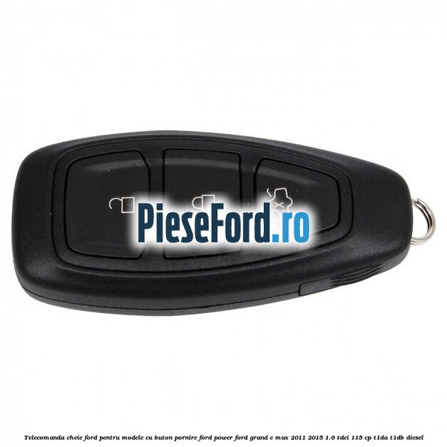 Telecomanda cheie Ford pentru modele cu buton pornire Ford Power Ford Grand C-Max 2011-2015 1.6 TDCi 115 cp T1DA, T1DB diesel