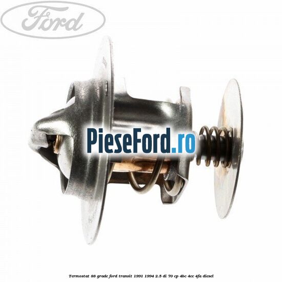 Termostat 88 grade Ford Transit 1991-1994 2.5 DI 70 cp 4BC, 4CC, 4FA diesel