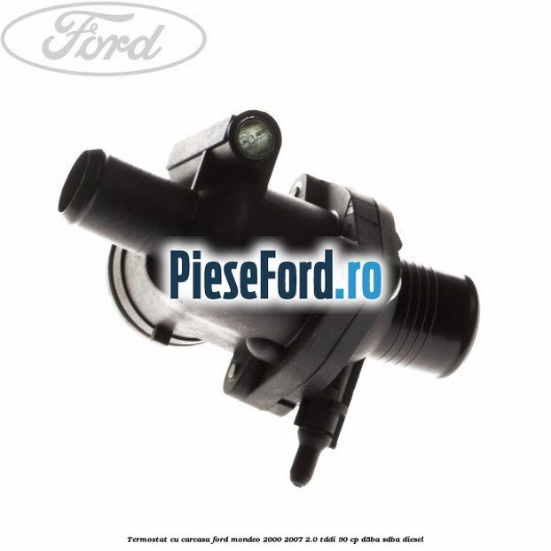 Termostat cu carcasa Ford Mondeo 2000-2007 2.0 TDDI 90 cp D5BA, SDBA diesel