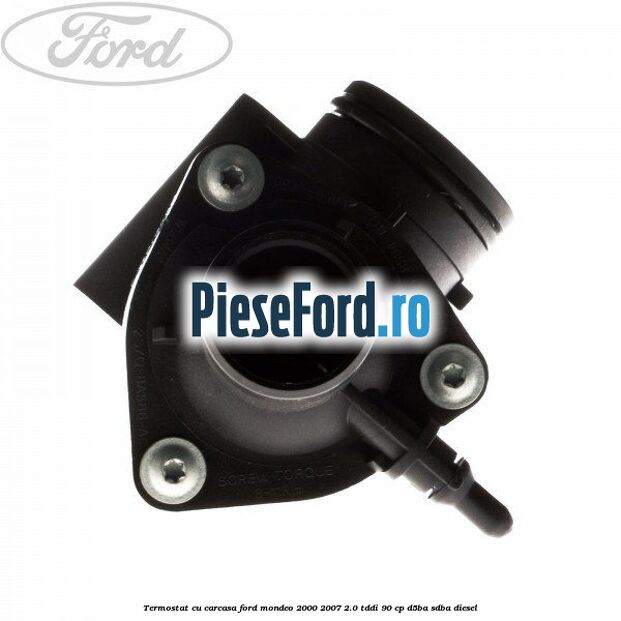 Termostat cu carcasa Ford Mondeo 2000-2007 2.0 TDDI 90 cp D5BA, SDBA diesel