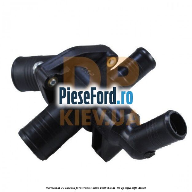 Termostat cu carcasa Ford Transit 2000-2006 2.4 DI  90 cp D2FA, D2FB diesel