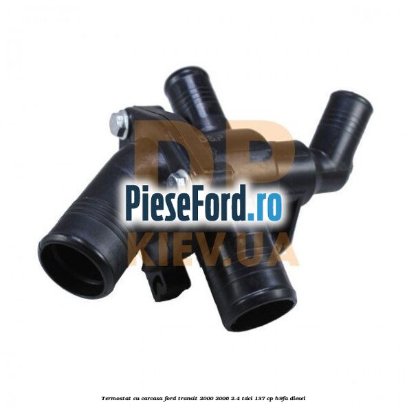 Termostat cu carcasa Ford Transit 2000-2006 2.4 TDCi 137 cp H9FA diesel