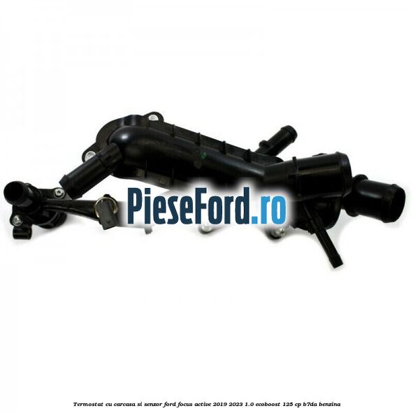 Termostat cu carcasa si senzor Ford Focus Active 2019-2023 1.0 EcoBoost 125 cp B7DA benzina