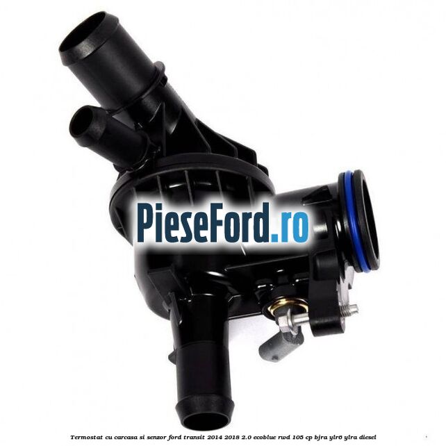 Termostat cu carcasa si senzor Ford Transit 2014-2018 2.0 EcoBlue RWD 105 cp BJRA, YLR6, YLRA diesel