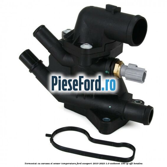 Termostat cu carcasa si senzor temperatura Ford EcoSport 2019-2023 1.0 EcoBoost 100 cp SFJL benzina