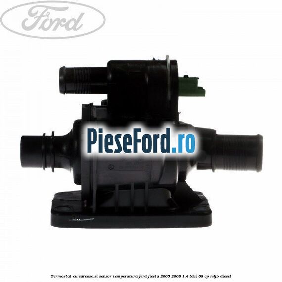 Termostat cu carcasa si senzor temperatura Ford Fiesta 2005-2008 1.4 TDCi 68 cp N4JB diesel