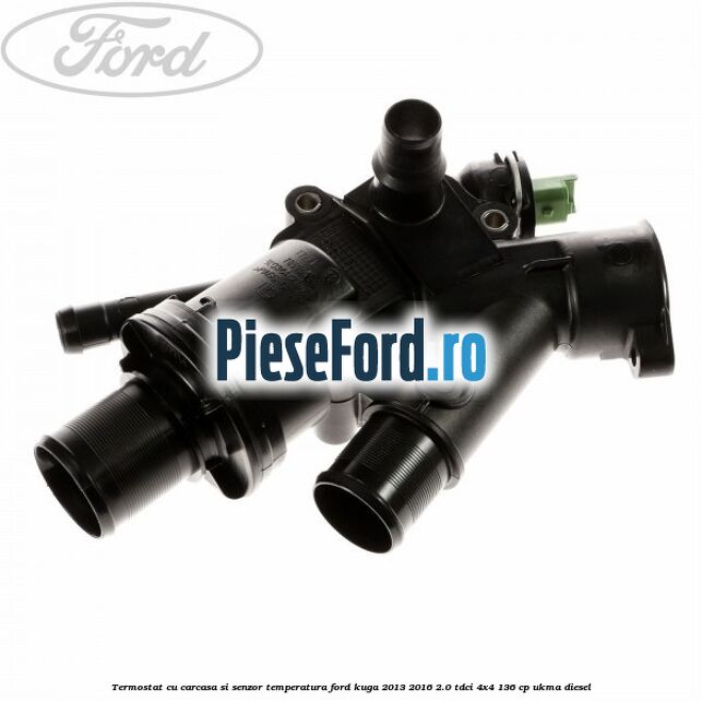 Termostat cu carcasa si senzor temperatura Ford Kuga 2013-2016 2.0 TDCi 4x4 136 cp Termostat cu carcasa si senzor temperatura Ford Kuga 2013-2016 2.0 TDCi 4x4 136 cp UKMA diesel
