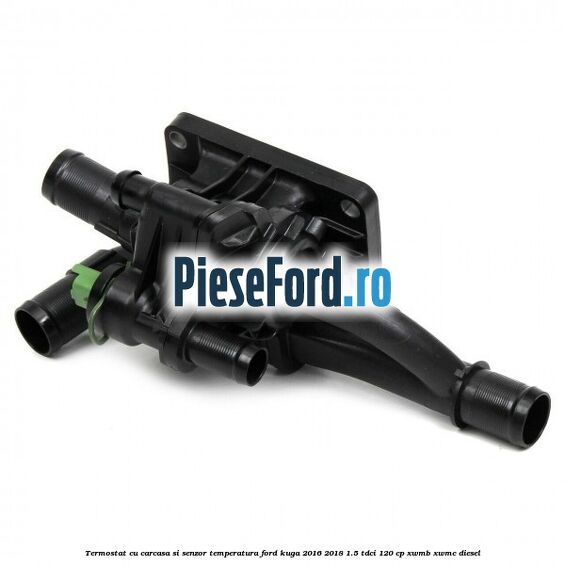 Termostat cu carcasa si senzor temperatura Ford Kuga 2016-2018 1.5 TDCi 120 cp XWMB, XWMC diesel