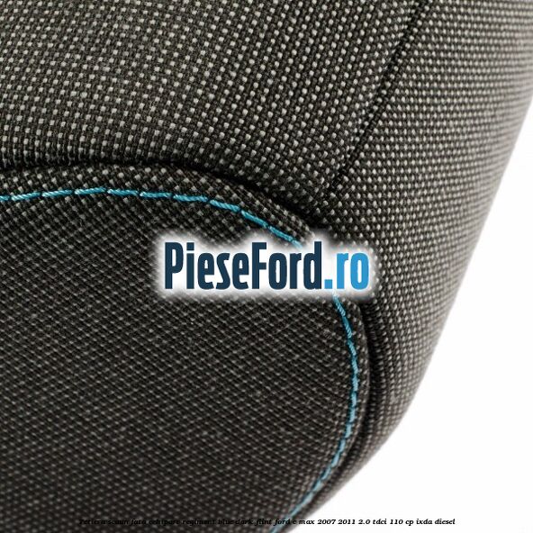 Tetiera scaun fata echipare regiment blue dark flint Ford C-Max 2007-2011 2.0 TDCi 110 cp IXDA diesel