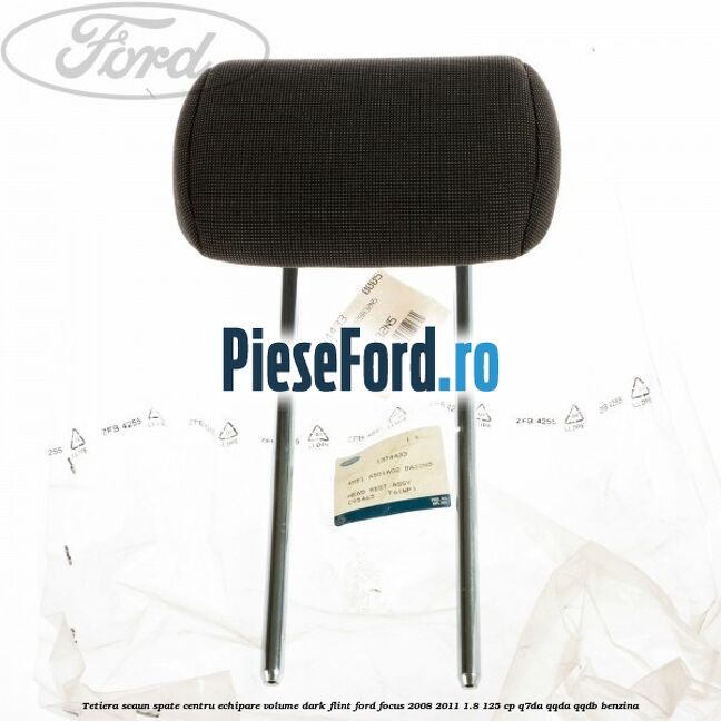 Tetiera scaun spate centru echipare volume dark flint Ford Focus 2008-2011 1.8 125 cp Tetiera scaun spate centru echipare volume dark flint Ford Focus 2008-2011 1.8 125 cp Q7DA, QQDA, QQDB benzina