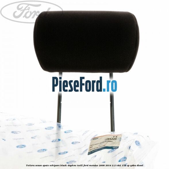 Tetiera scaun spate echipare black daphne twill Ford Mondeo 2008-2014 2.2 TDCi 175 cp Q4BA diesel