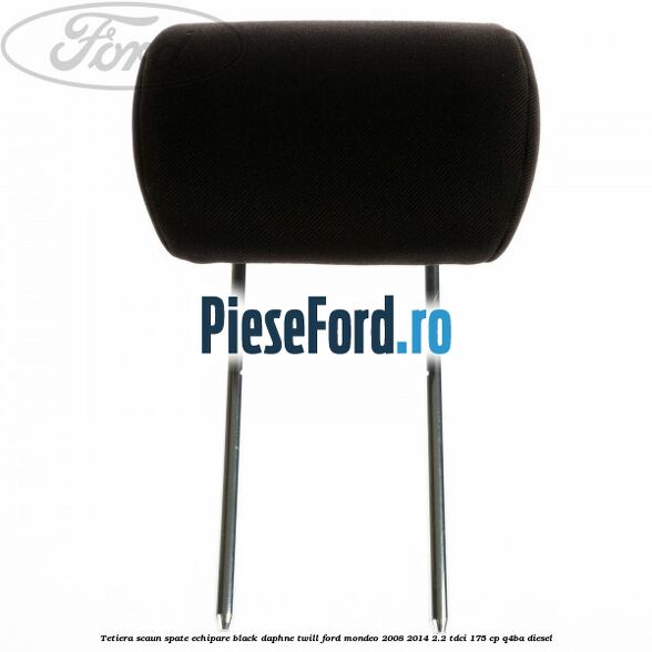 Tetiera scaun spate echipare black daphne twill Ford Mondeo 2008-2014 2.2 TDCi 175 cp Q4BA diesel
