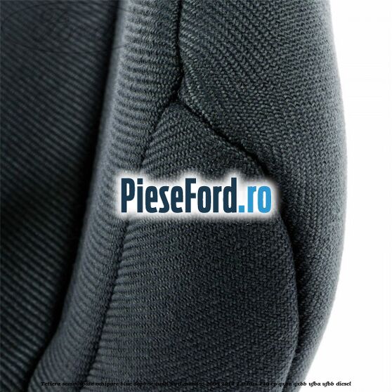 Tetiera scaun spate echipare blue daphne twill Ford Mondeo 2008-2014 2.0 TDCi 140 cp QXBA, QXBB, UFBA, UFBB diesel