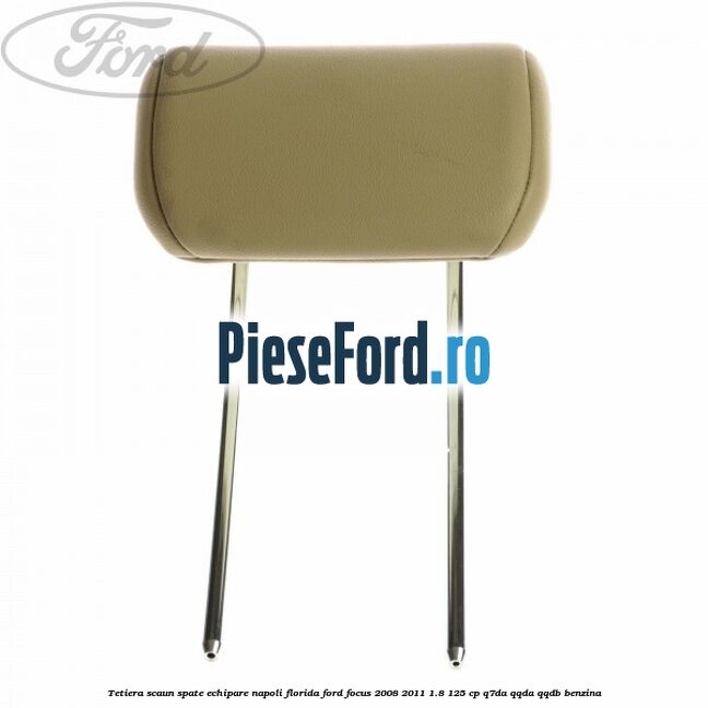 Tetiera scaun spate echipare napoli florida Ford Focus 2008-2011 1.8 125 cp Q7DA, QQDA, QQDB benzina