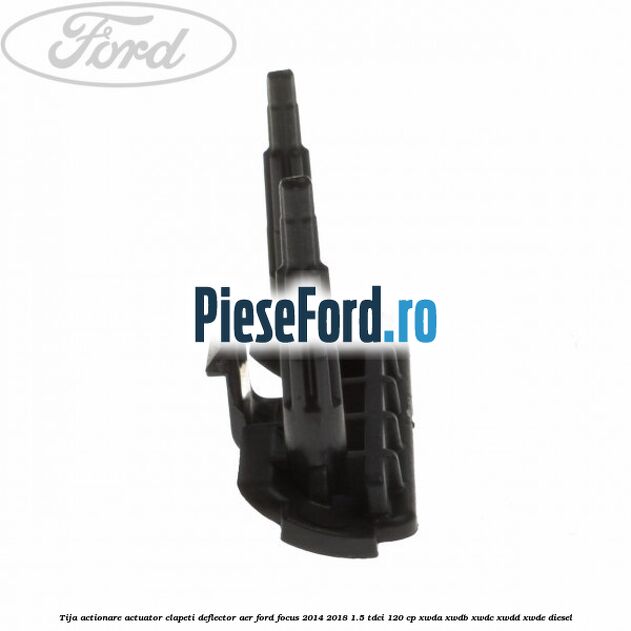 Tija actionare actuator clapeti deflector aer Ford Focus 2014-2018 1.5 TDCi 120 cp XWDA, XWDB, XWDC, XWDD, XWDE diesel
