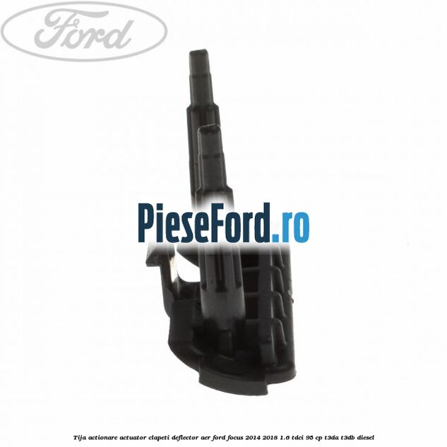 Tija actionare actuator clapeti deflector aer Ford Focus 2014-2018 1.6 TDCi 95 cp T3DA, T3DB diesel