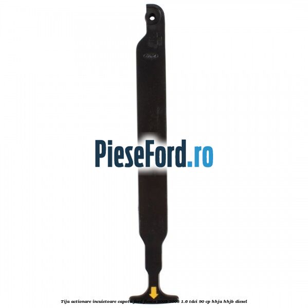 Tija actionare incuietoare capota Ford Fiesta 2005-2008 1.6 TDCi 90 cp HHJA, HHJB diesel