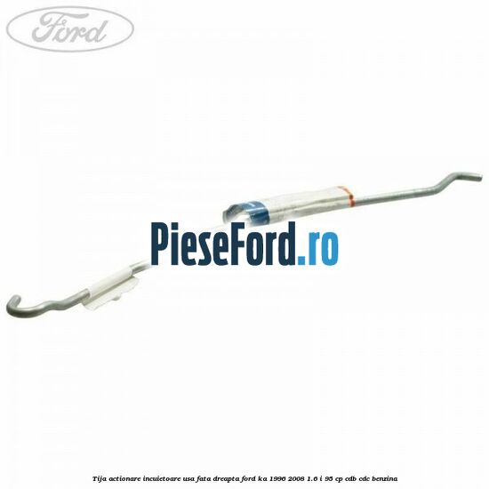 Tija actionare incuietoare usa fata dreapta Ford Ka 1996-2008 1.6 i 95 cp CDB, CDC benzina