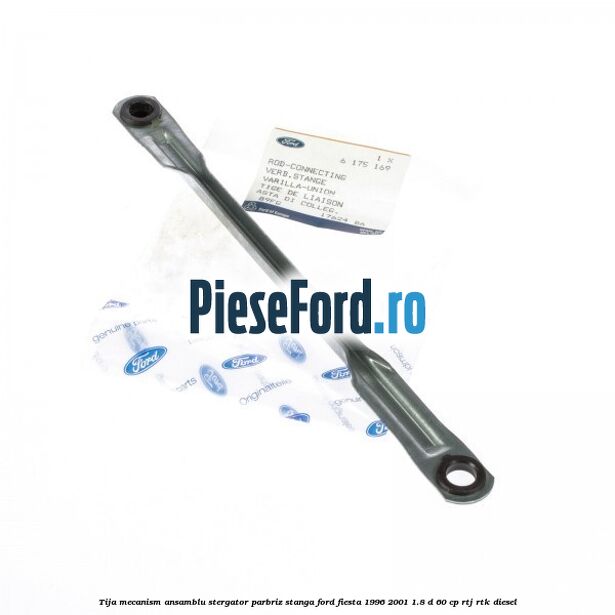 Tija mecanism ansamblu stergator parbriz stanga Ford Fiesta 1996-2001 1.8 D 60 cp Tija mecanism ansamblu stergator parbriz stanga Ford Fiesta 1996-2001 1.8 D 60 cp RTJ, RTK diesel