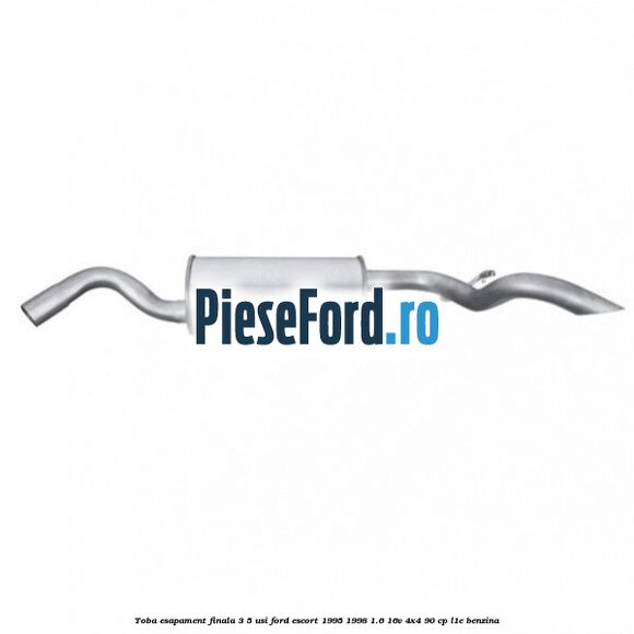 Toba esapament finala (3/5 Usi) Ford Escort 1995-1998 1.6 16V 4x4 90 cp L1E benzina