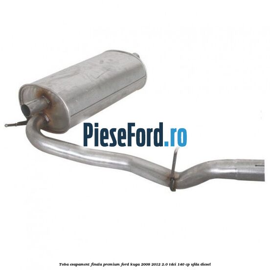 Toba esapament finala premium Ford Kuga 2008-2012 2.0 TDCI 140 cp UFDA diesel