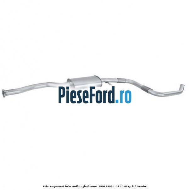 Toba esapament intermediara Ford Escort 1990-1995 1.6 i 16 88 cp L1H benzina