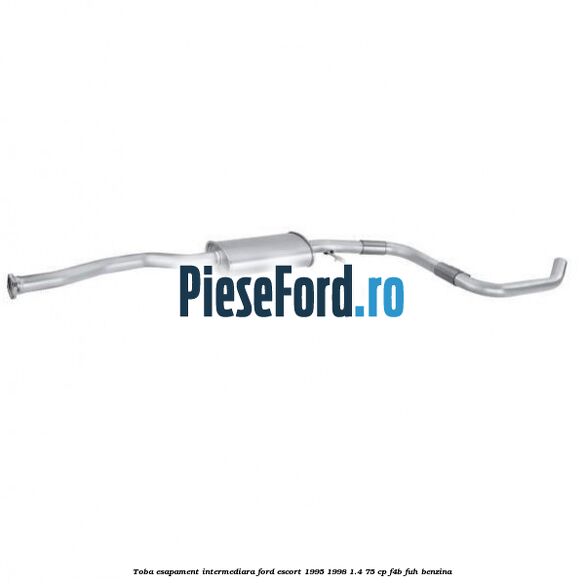 Toba esapament intermediara Ford Escort 1995-1998 1.4 75 cp F4B, FUH benzina