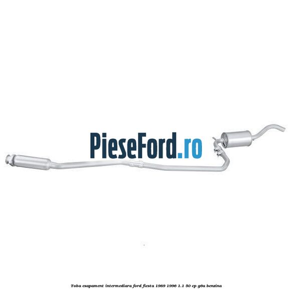 Toba esapament intermediara Ford Fiesta 1989-1996 1.1 50 cp G6A benzina