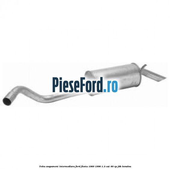 Toba esapament intermediara Ford Fiesta 1989-1996 1.3 CAT 60 cp J6B benzina
