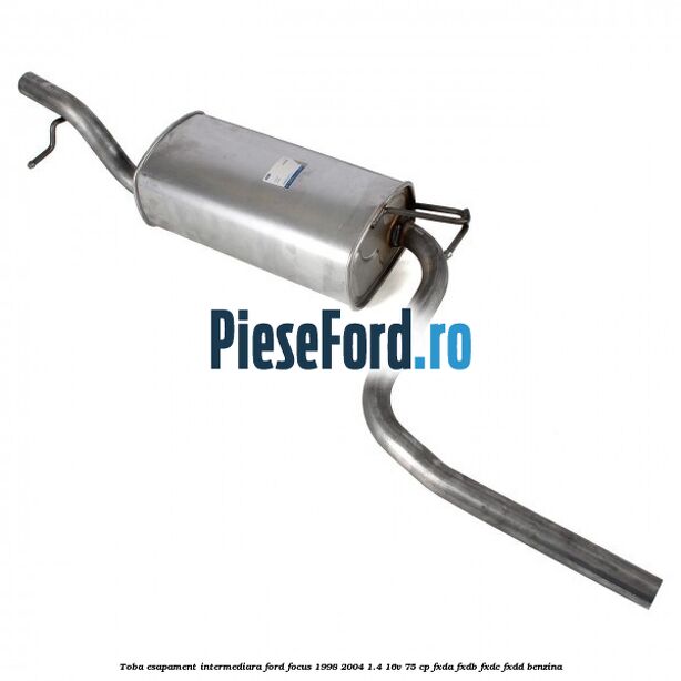 Toba esapament intermediara Ford Focus 1998-2004 1.4 16V 75 cp FXDA, FXDB, FXDC, FXDD benzina