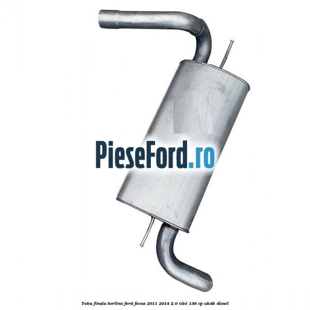 Toba finala berlina Ford Focus 2011-2014 2.0 TDCi 136 cp UKDB diesel