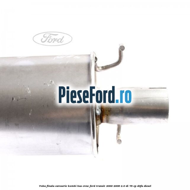 Toba finala caroserie KOMBI BUS CREW Ford Transit 2000-2006 2.0 DI 75 cp D3FA diesel