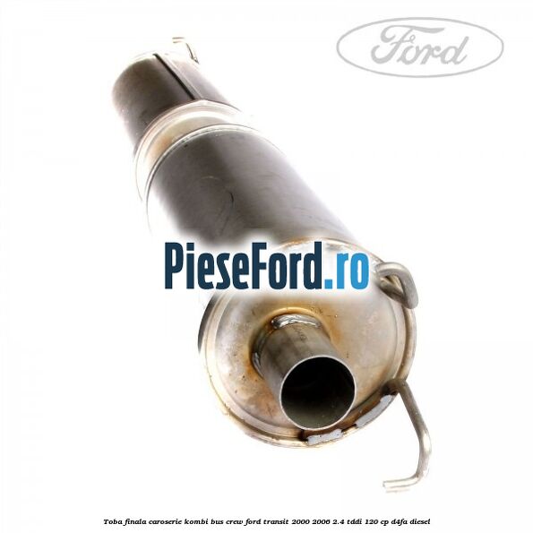 Toba finala caroserie KOMBI BUS CREW Ford Transit 2000-2006 2.4 TDdi 120 cp D4FA diesel