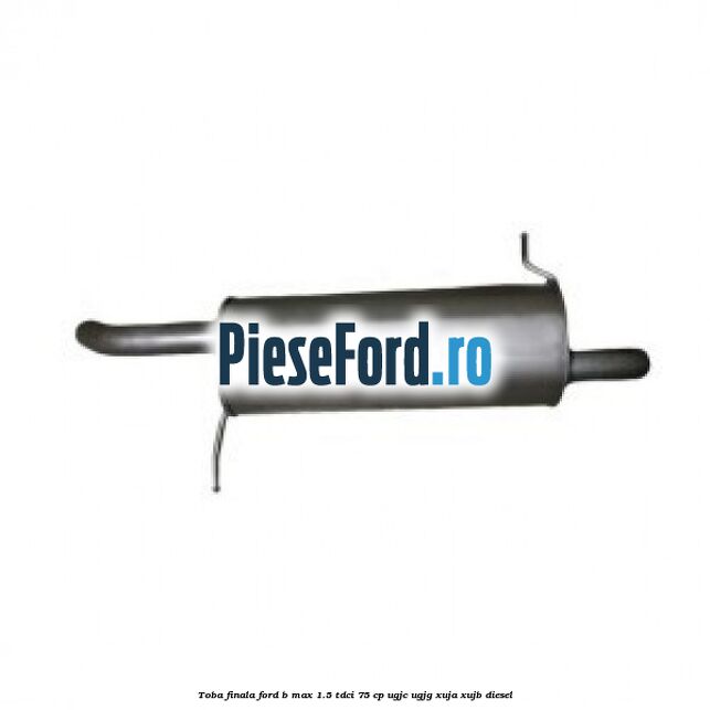 Toba finala Ford B-Max 1.5 TDCi 75 cp Toba finala Ford B-Max 1.5 TDCi 75 cp UGJC, UGJG, XUJA, XUJB diesel