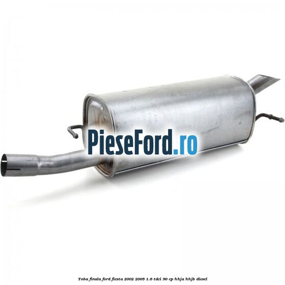 Toba finala Ford Fiesta 2002-2005 1.6 TDCi 90 cp HHJA, HHJB diesel