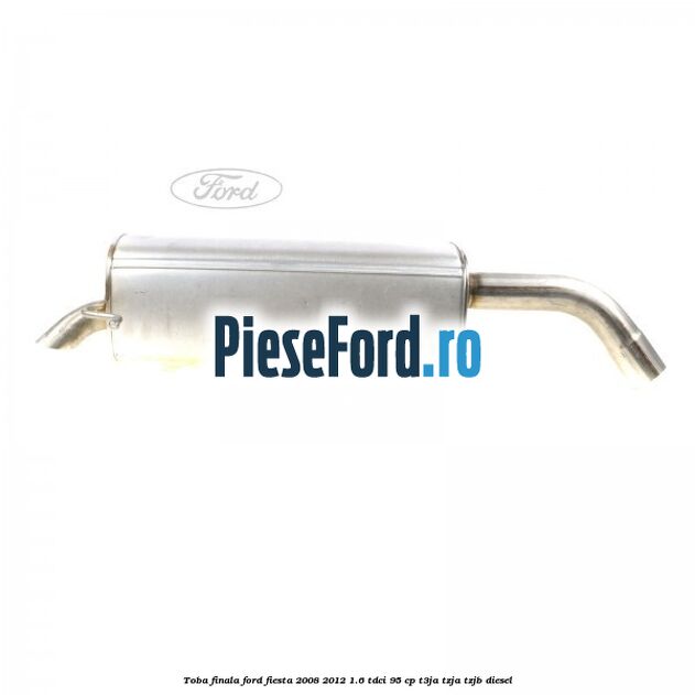 Toba finala Ford Fiesta 2008-2012 1.6 TDCi 95 cp Toba finala Ford Fiesta 2008-2012 1.6 TDCi 95 cp T3JA, TZJA, TZJB diesel