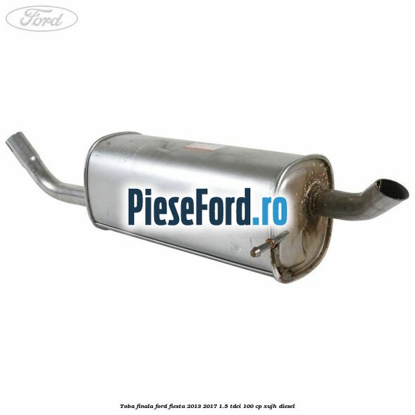 Toba finala Ford Fiesta 2013-2017 1.5 TDCi 100 cp XUJH diesel