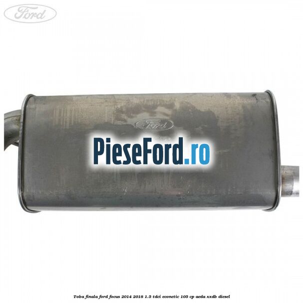 Toba finala Ford Focus 2014-2018 1.5 TDCi ECOnetic 105 cp AEDA, XXDB diesel