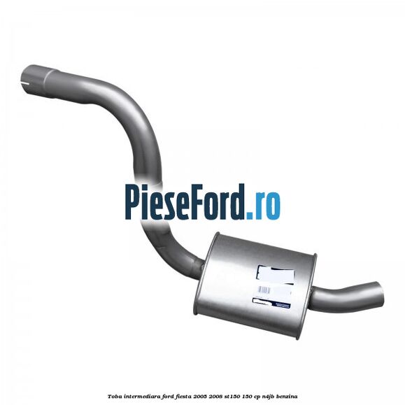 Toba intermediara Ford Fiesta 2005-2008 ST150 150 cp N4JB benzina