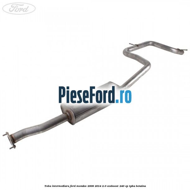 Toba intermediara Ford Mondeo 2008-2014 2.0 EcoBoost 240 cp TPBA benzina