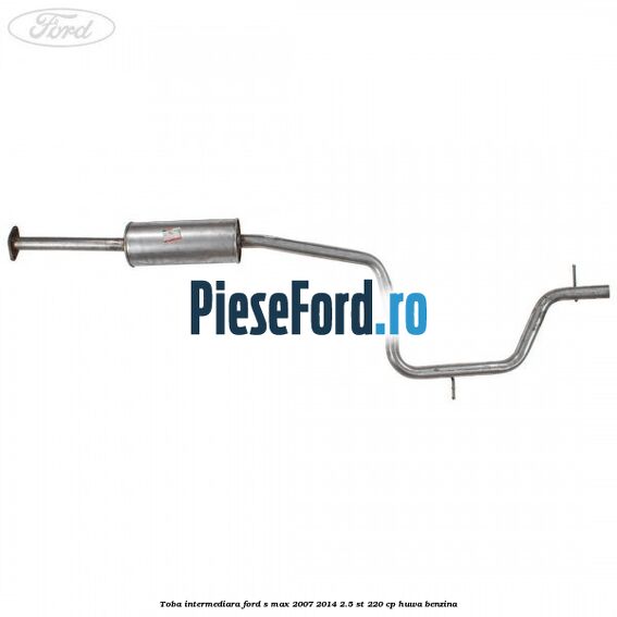Toba intermediara Ford S-Max 2007-2014 2.5 ST 220 cp HUWA benzina
