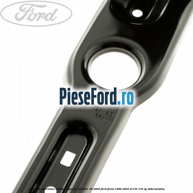 Traversa inferioara radiator apa an 02/2001-05/2005 Ford Focus 1998-2004 ST170 173 cp ALDA benzina
