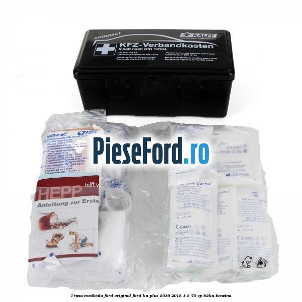 Trusa medicala Ford original Ford Ka plus 2016-2018 1.2 70 cp Trusa medicala Ford original Ford Ka plus 2016-2018 1.2 70 cp B2KA benzina