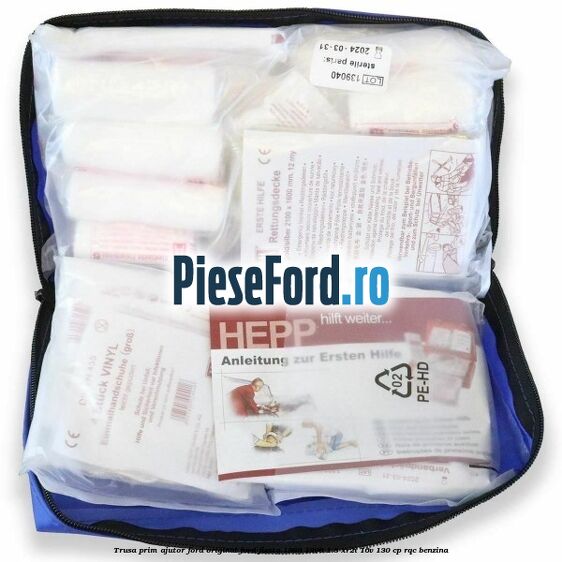 Trusa prim ajutor Ford Original Ford Fiesta 1989-1996 1.8 XR2i 16V 130 cp Trusa prim ajutor Ford Original Ford Fiesta 1989-1996 1.8 XR2i 16V 130 cp RQC benzina