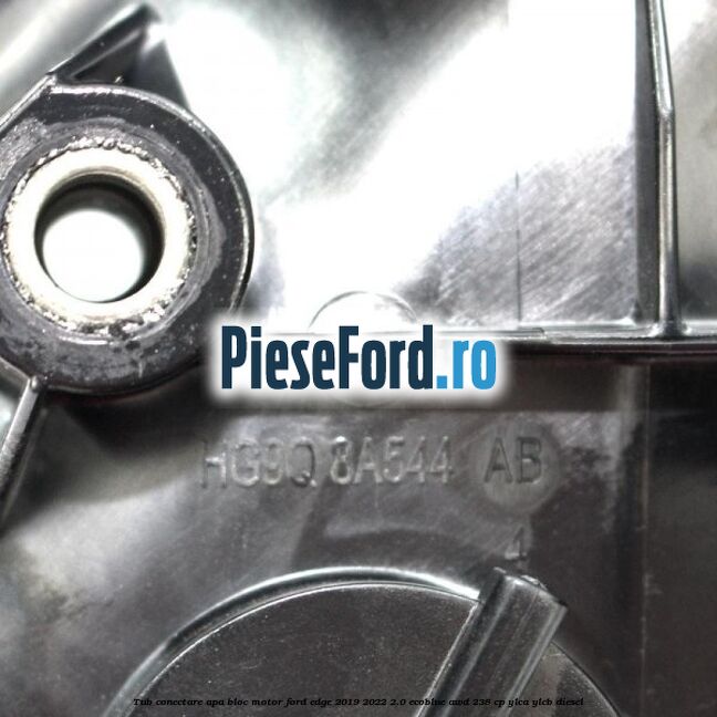 Tub conectare apa bloc motor Ford Edge 2019-2022 2.0 EcoBlue AWD 238 cp YLCA, YLCB diesel
