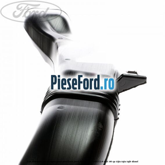 Tub evacuare aer dreapta gura ventilatie Ford Fiesta 2013-2017 1.6 TDCi 95 cp T3JA, TZJA, TZJB diesel