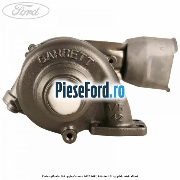 Turbosuflanta 109 CP Ford C-Max 2007-2011 1.6 TDCi 101 cp G8DC, MTDA diesel