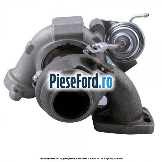 Turbosuflanta 90 CP Ford Fiesta 2005-2008 1.6 TDCi 90 cp HHJA, HHJB diesel