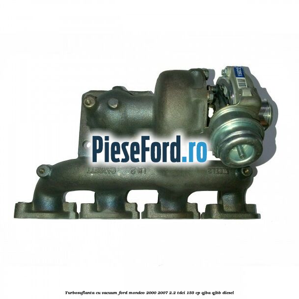 Turbosuflanta, cu vacuum Ford Mondeo 2000-2007 2.2 TDCi 155 cp QJBA, QJBB diesel